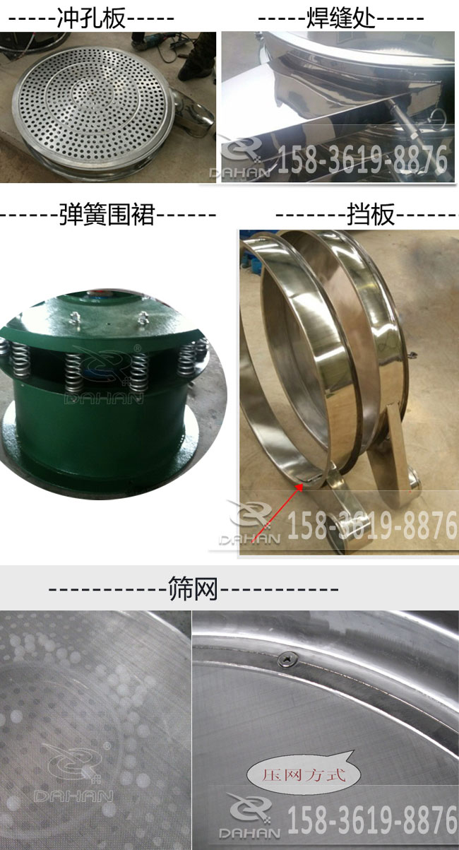 旋振篩細節圖